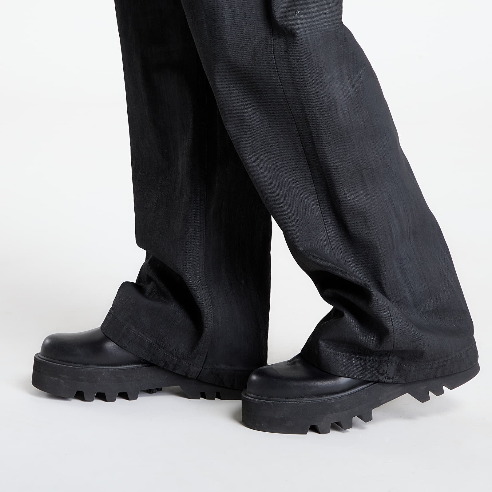 Vaqueros para hombre Rick Owens DRKSHDW Geth Jeans Black Wax