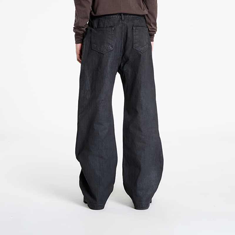 Rick Owens DRKSHDW Geth Jeans Black Wax | Footshop