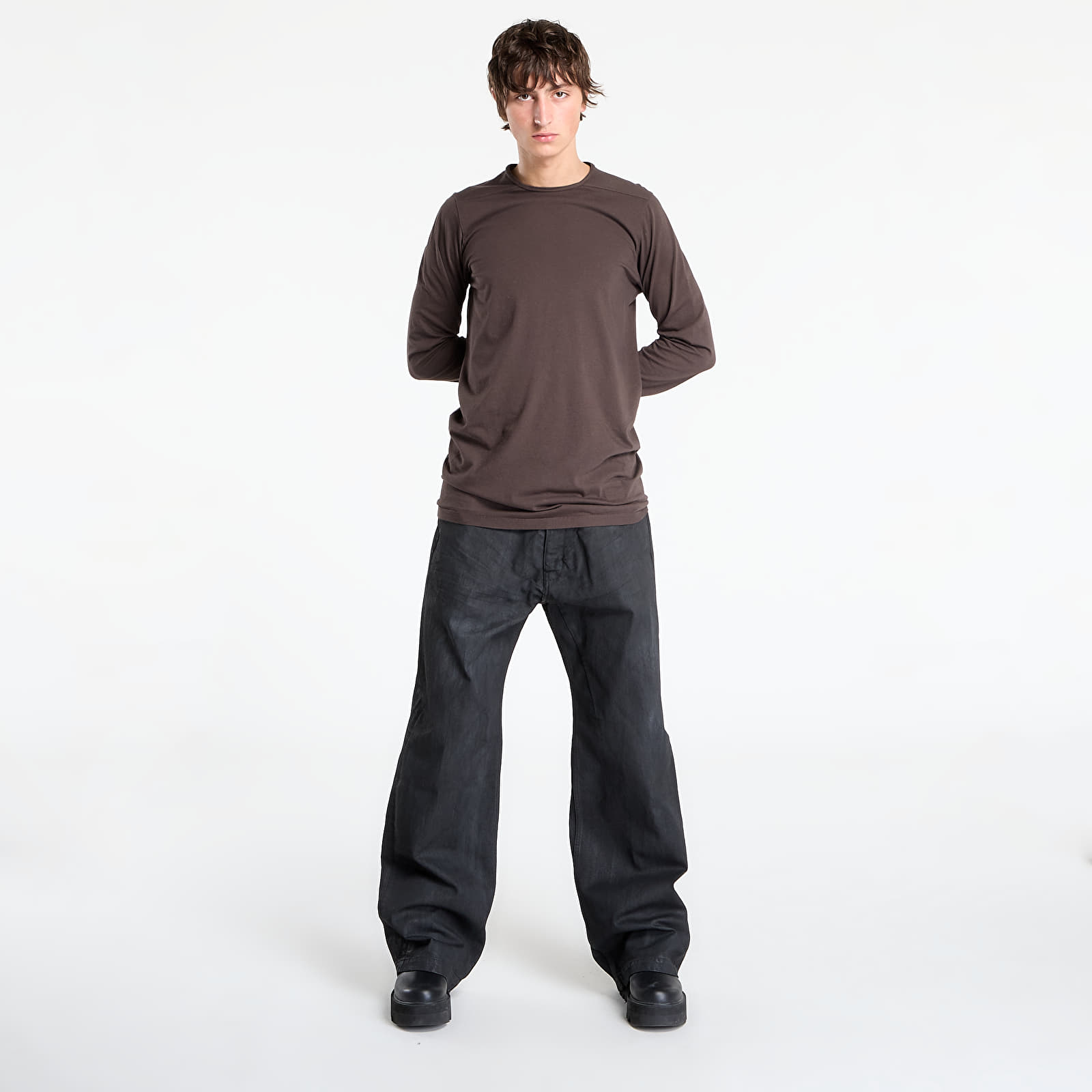 Vaqueros para hombre Rick Owens DRKSHDW Geth Jeans Black Wax