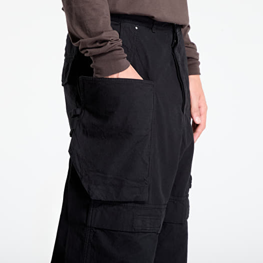 Pants Rick Owens DRKSHDW Stefan Cargo Black (DU02E7368 CL 09
