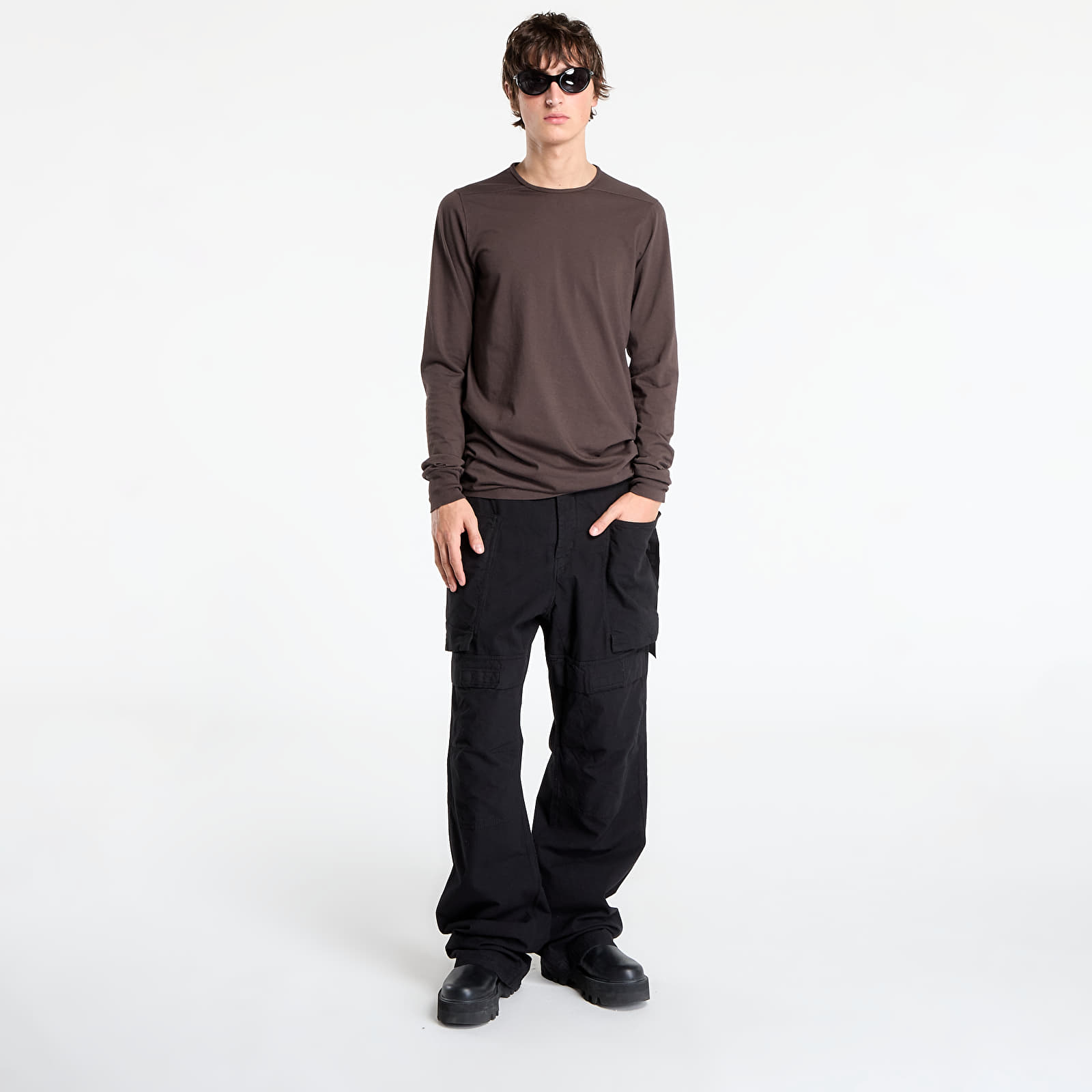 Kalhoty Rick Owens DRKSHDW Stefan Cargo Black
