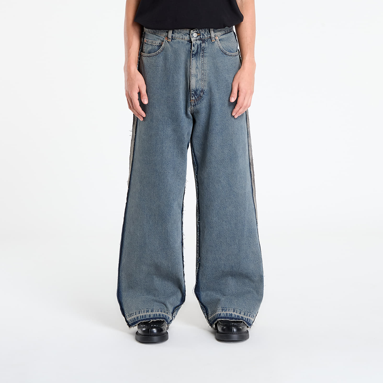 Дънки MM6 Men's Rtw Avp Pants 5 Pockets Light Grey