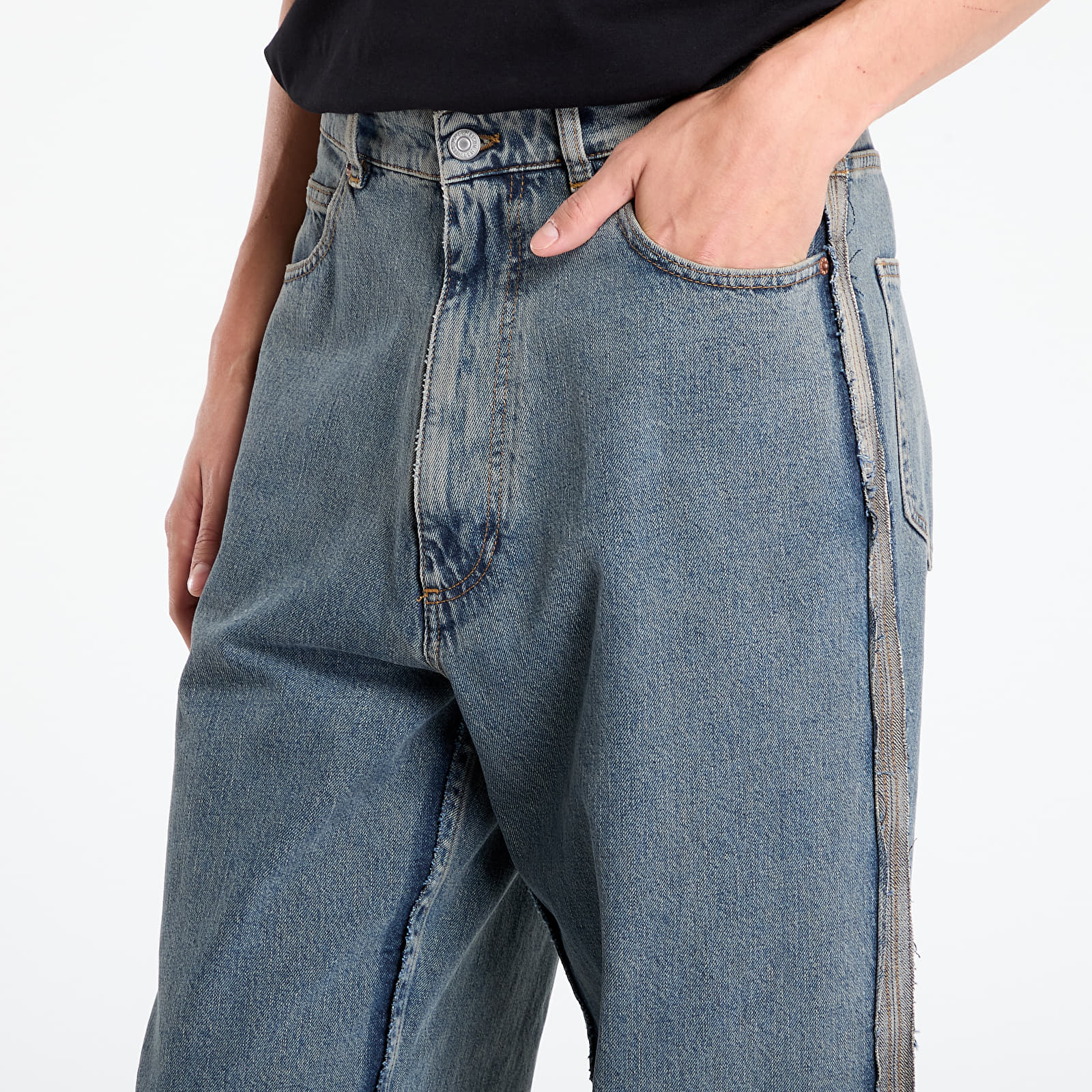 Дънки MM6 Men's Rtw Avp Pants 5 Pockets Light Grey