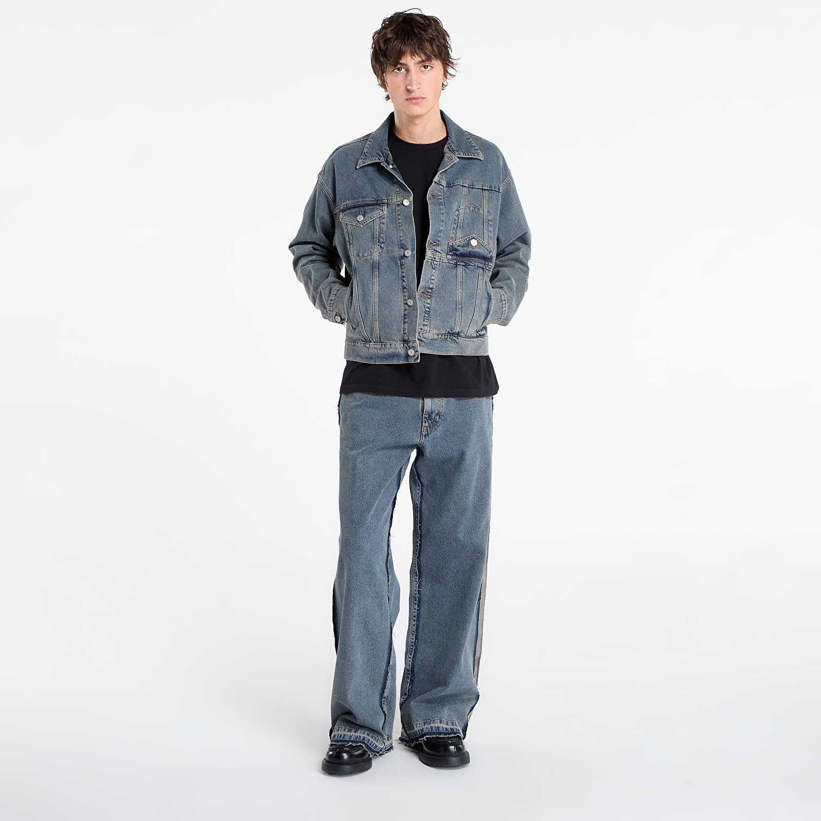 Дънки MM6 Men's Rtw Avp Pants 5 Pockets Light Grey