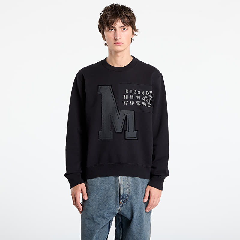 Sweatshirt MM6 Men's Rtw Avp Sweatshirt Black