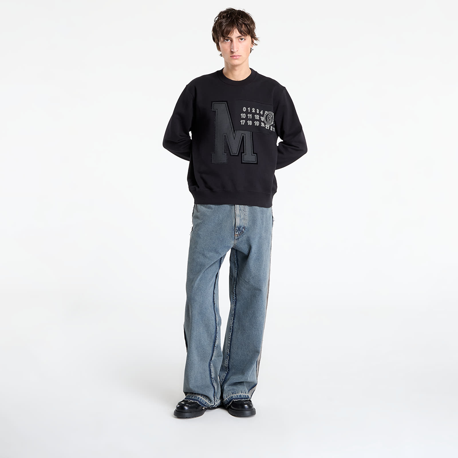 Суичърти MM6 Men's Rtw Avp Sweatshirt Black