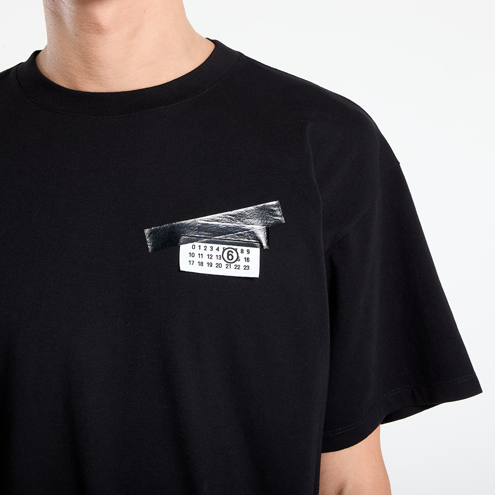 T-Shirt Uomo Cotton Division Meswmants026, Nera, Taglia S, Cotone Classico, Vestibilità Regolare, Basic Senza Tempo