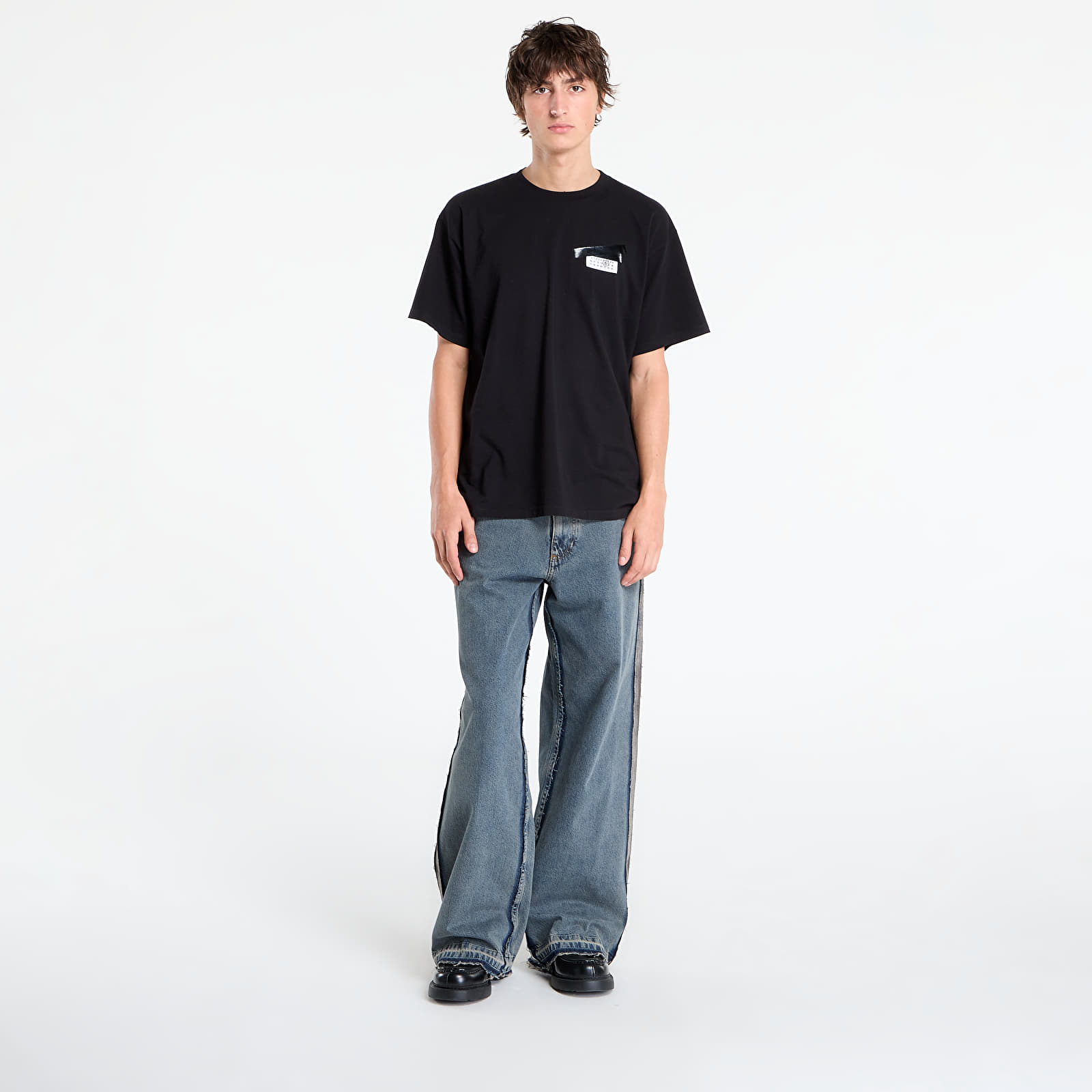 Pólók MM6 Maison Margiela T-Shirt Black