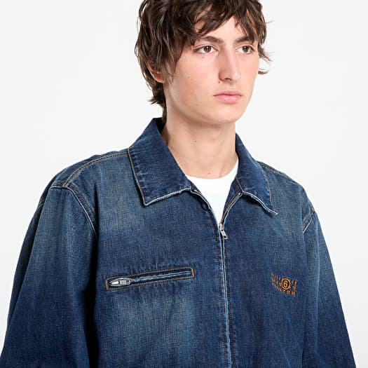 MM6 デニムSPORTSJACKET Jackets MM6 Maison Margiela Sportsjacket Medium Blue | Footshop