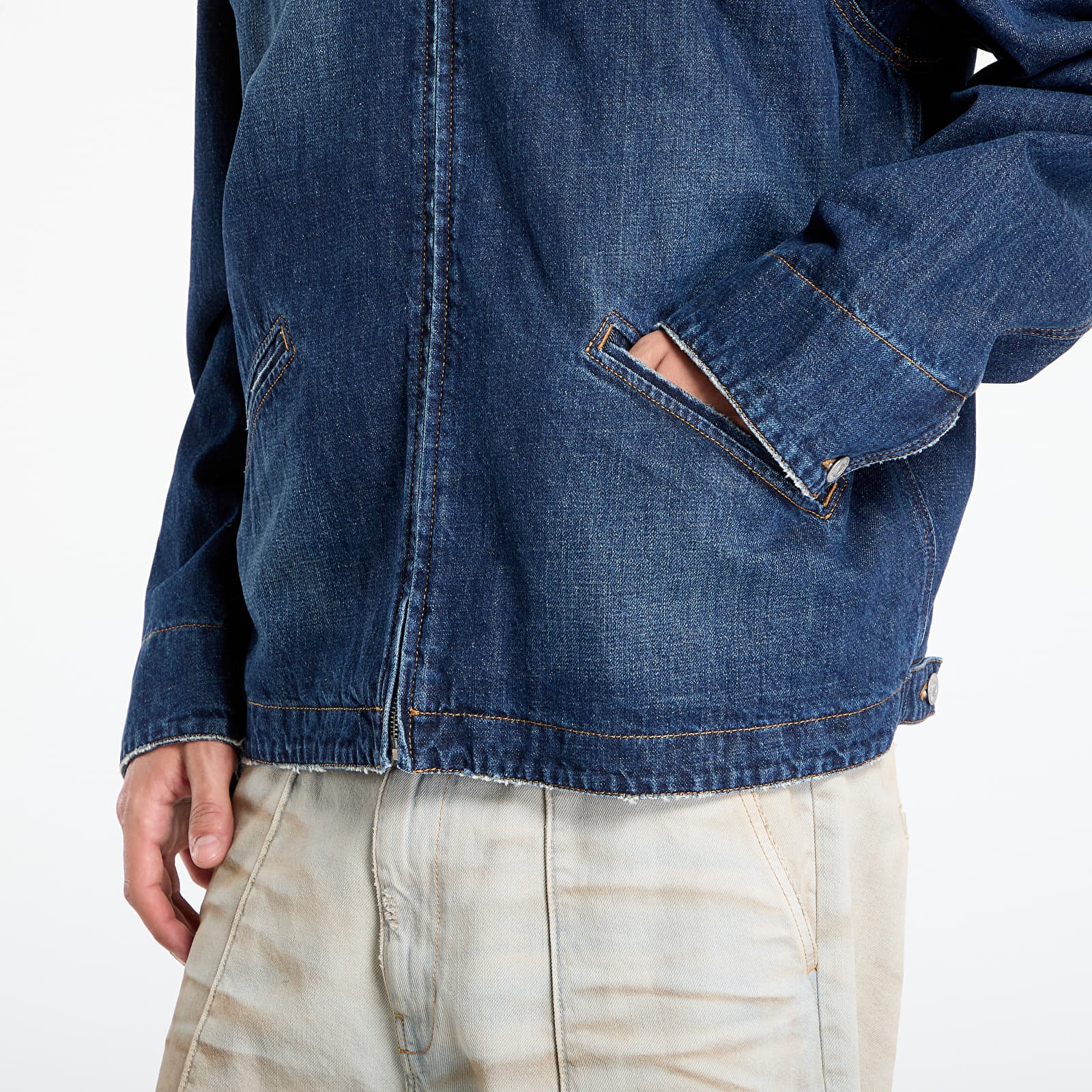 Kabátok MM6 Maison Margiela Sportsjacket Medium Blue