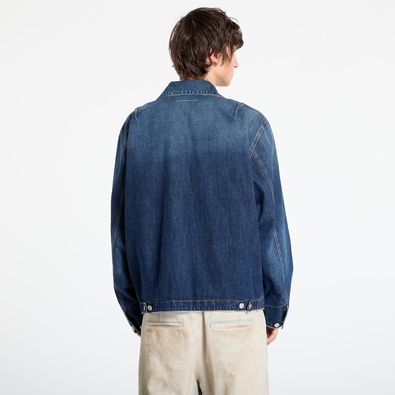 Kabátok MM6 Maison Margiela Sportsjacket Medium Blue