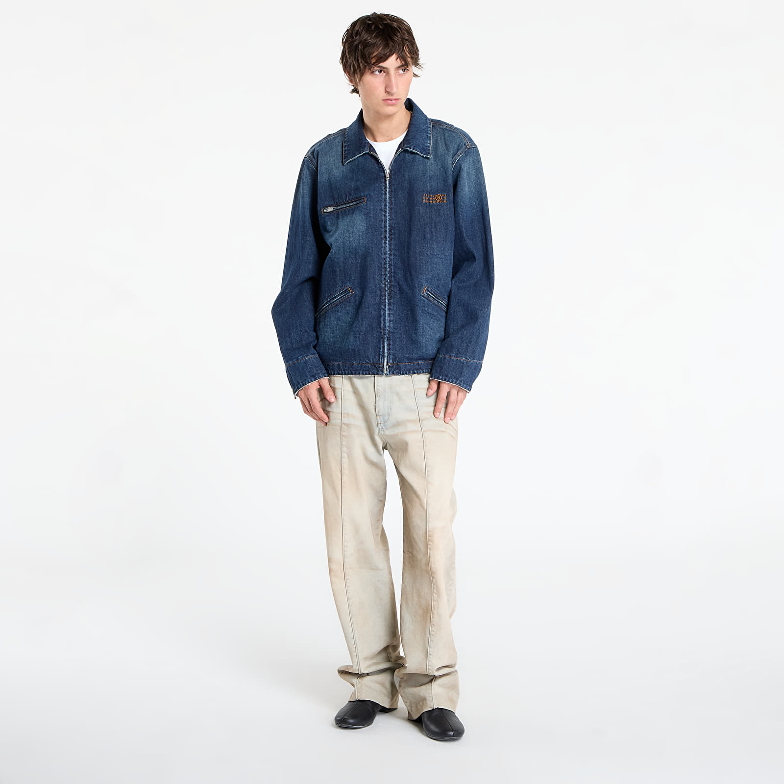 Kabátok MM6 Maison Margiela Sportsjacket Medium Blue