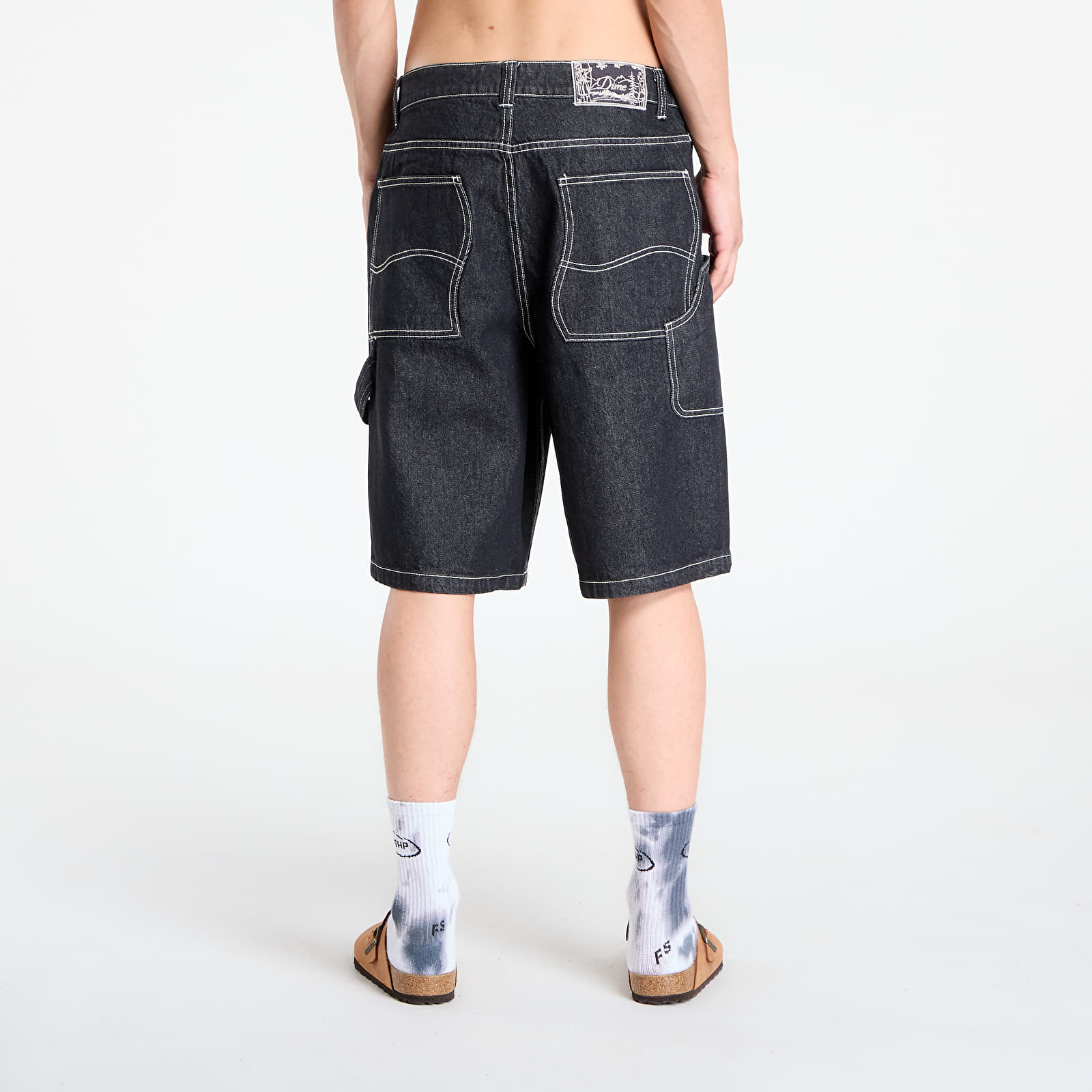 Shorts DIME Classic Denim Shorts Black Washed