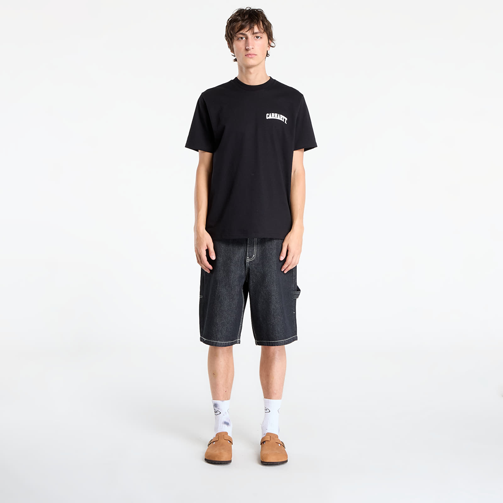 Shorts DIME Classic Denim Shorts Black Washed