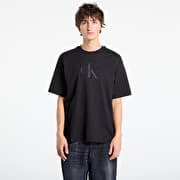 Calvin Klein Hi Low Emb 16S Jersey Tee Black