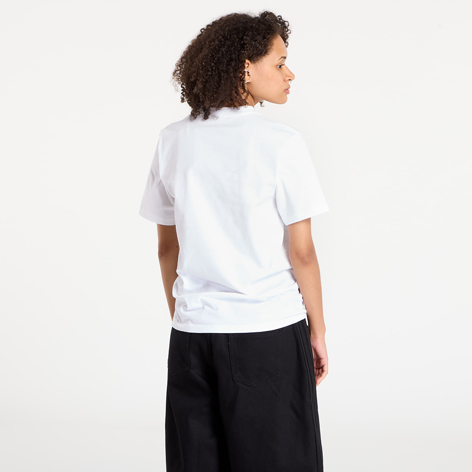 Trička Carhartt WIP S/S University Script T-Shirt UNISEX White/ Black