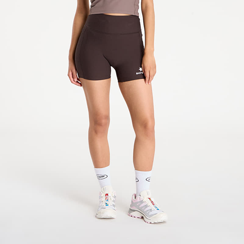 Kratke hlače SAYSKY W Combat+ Rib Short Tights 4" Coffee