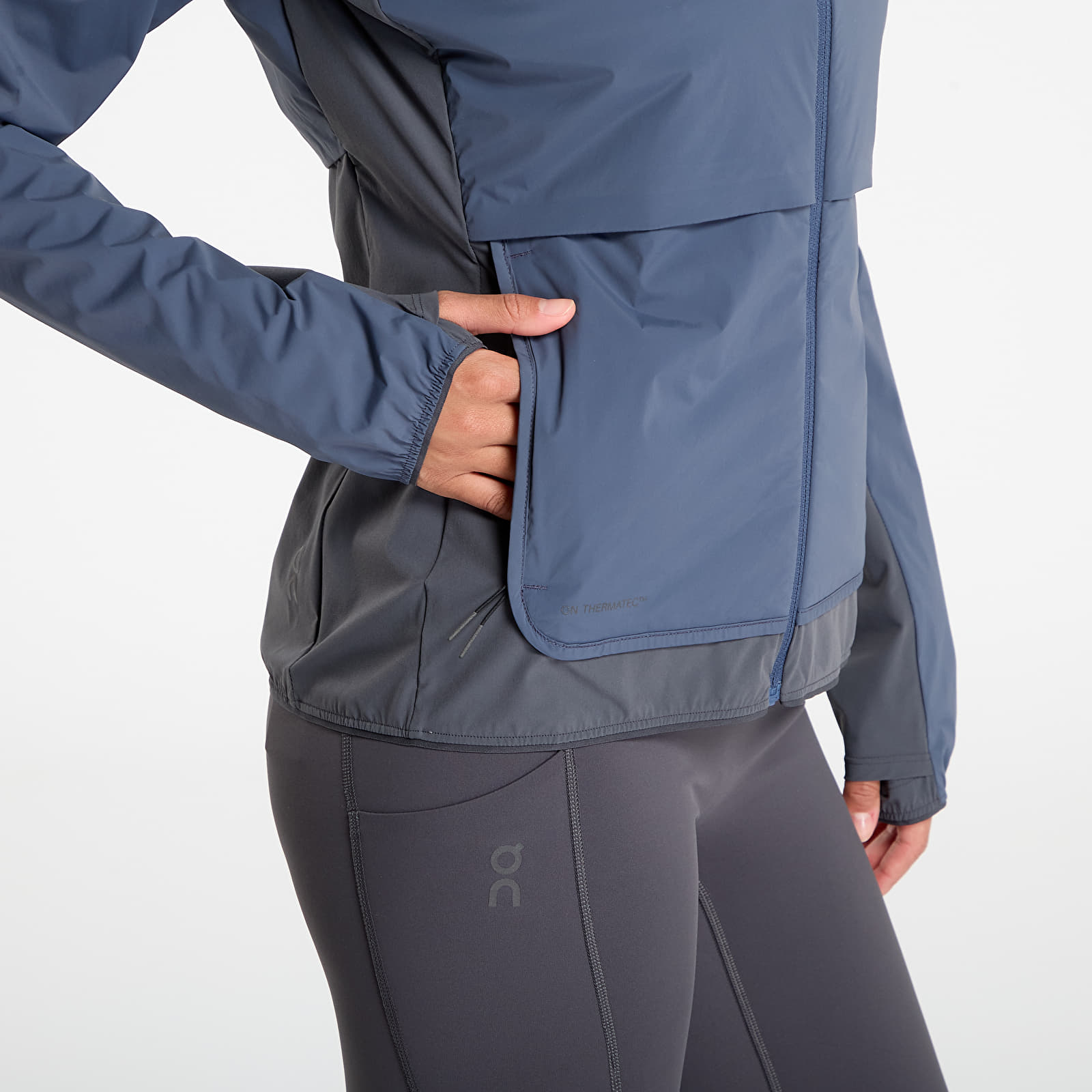 Kabátok On Weather Jacket Insulated Navy/ Eclipse