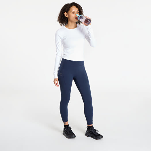 On Performance Tights 7/8 Navy | Footshop