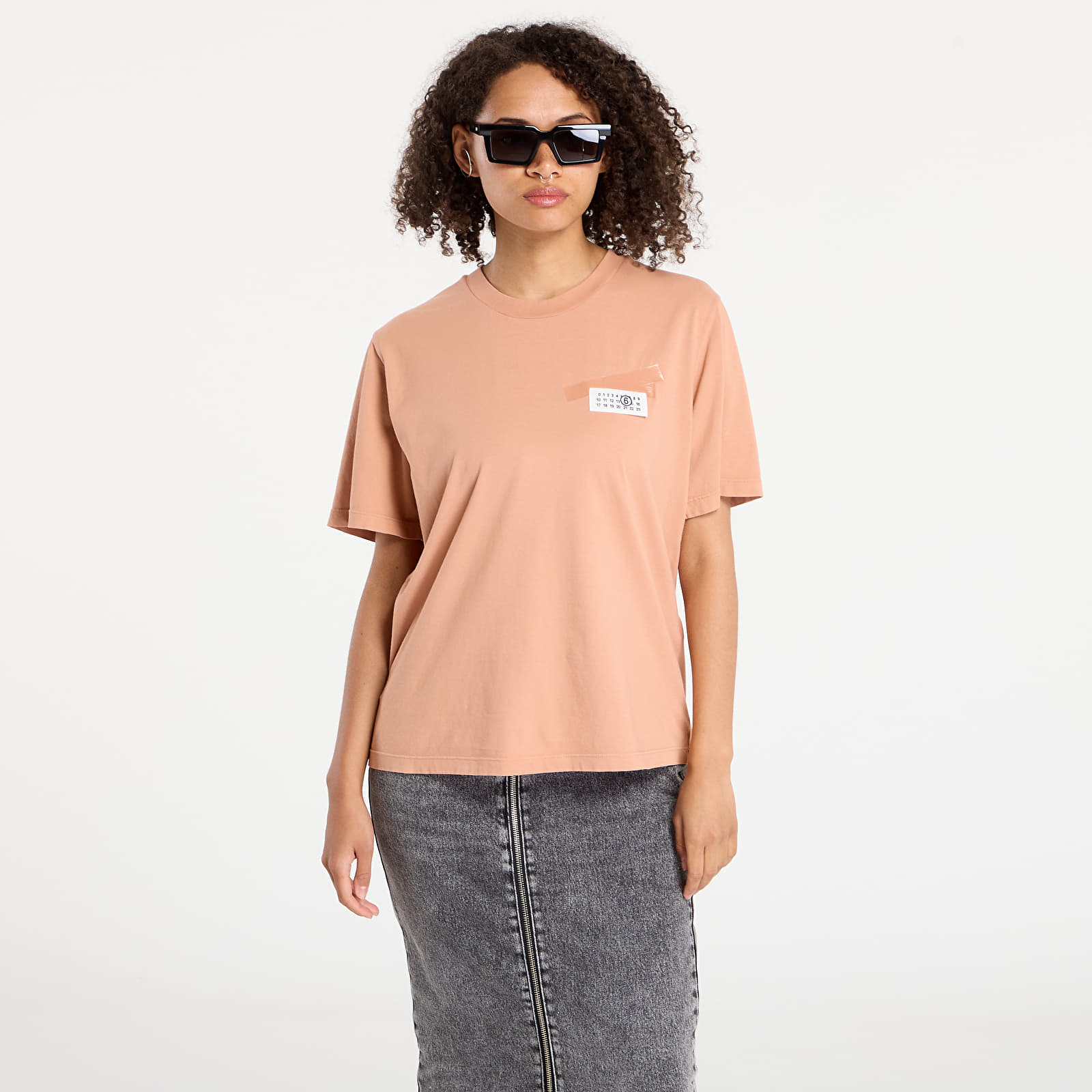 Тениски MM6 Rtw Show T-Shirt Powder