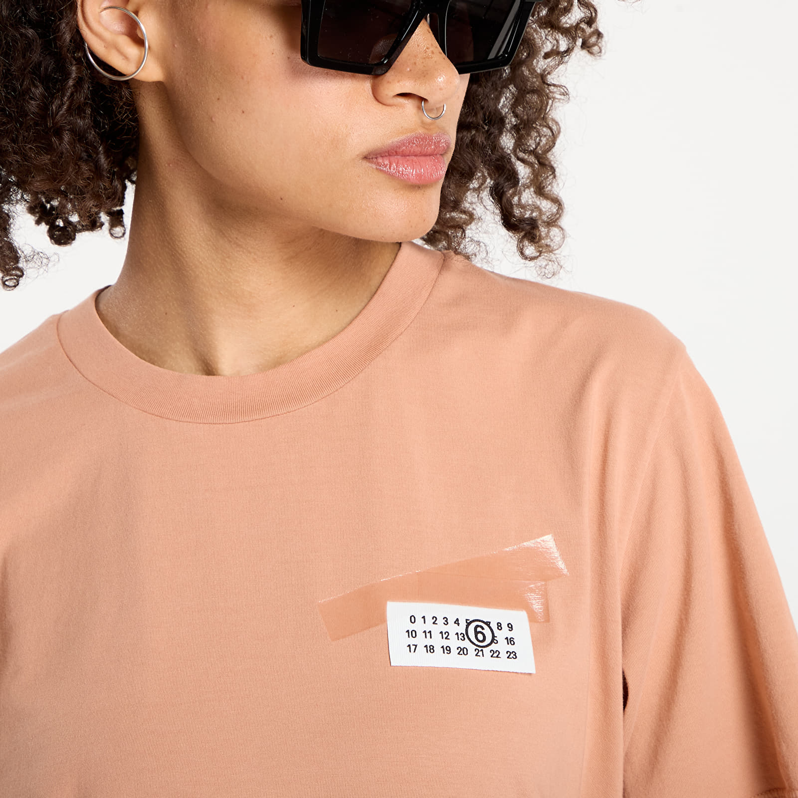 Тениски MM6 Rtw Show T-Shirt Powder