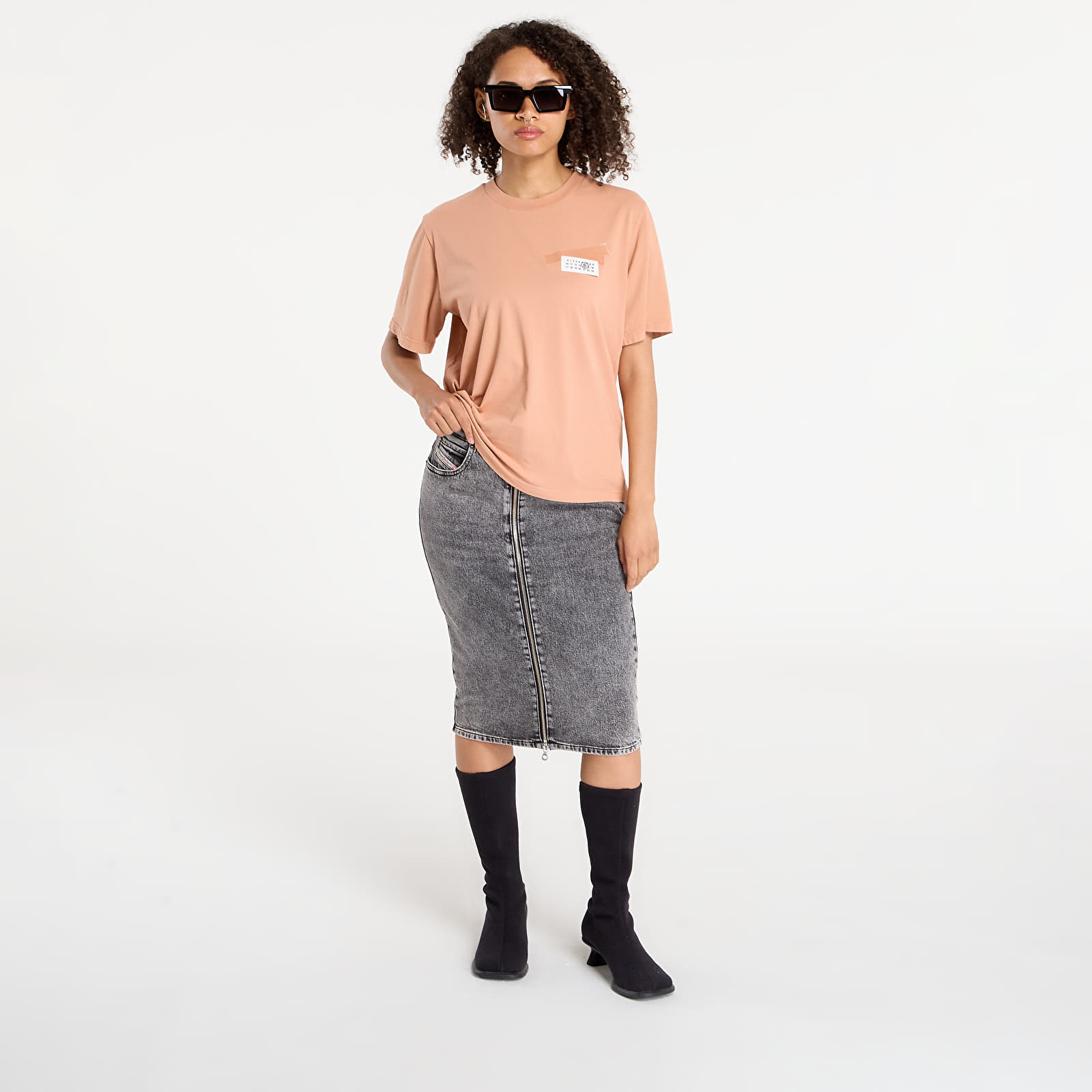Тениски MM6 Rtw Show T-Shirt Powder
