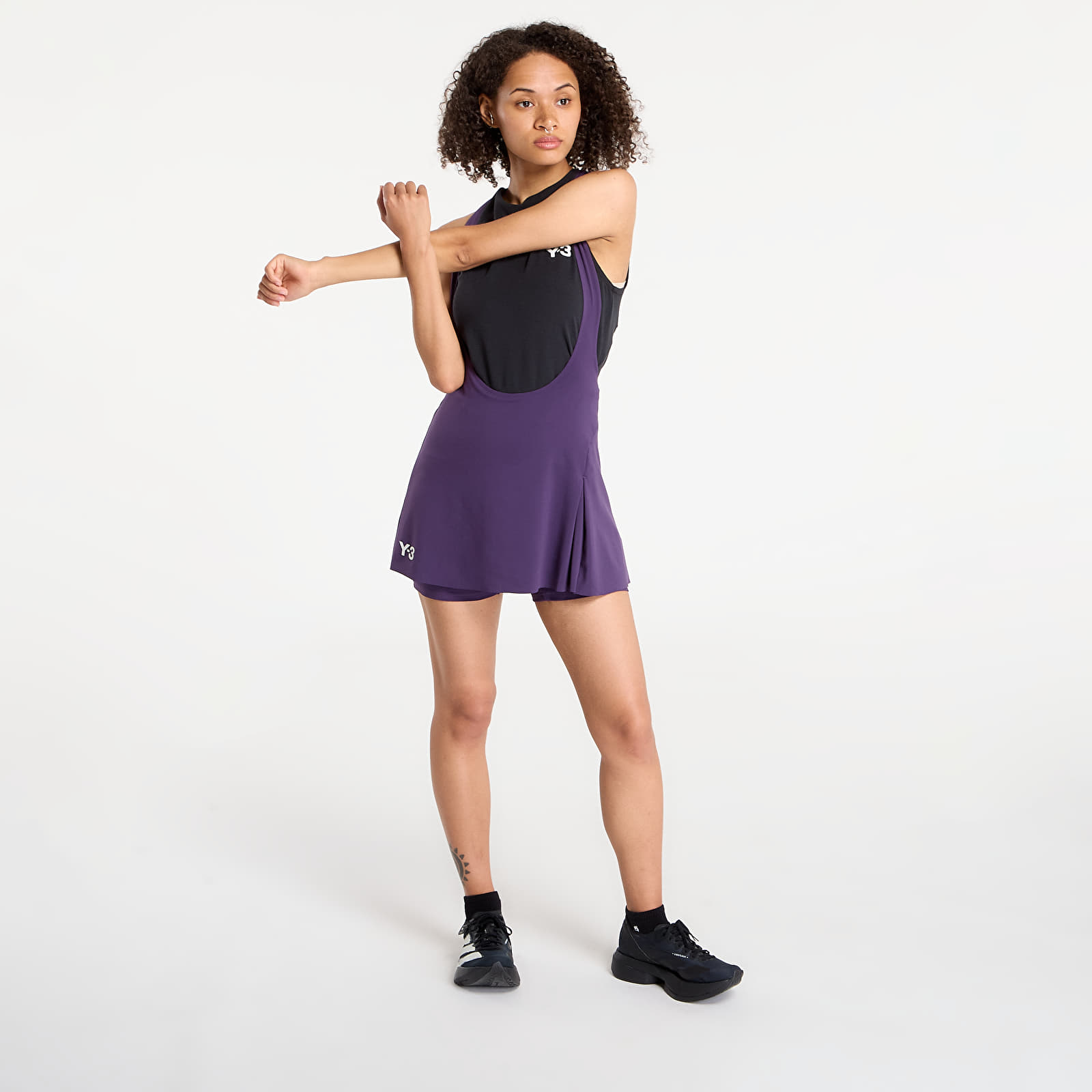 Overálok Y-3 Bib Aurora Plum