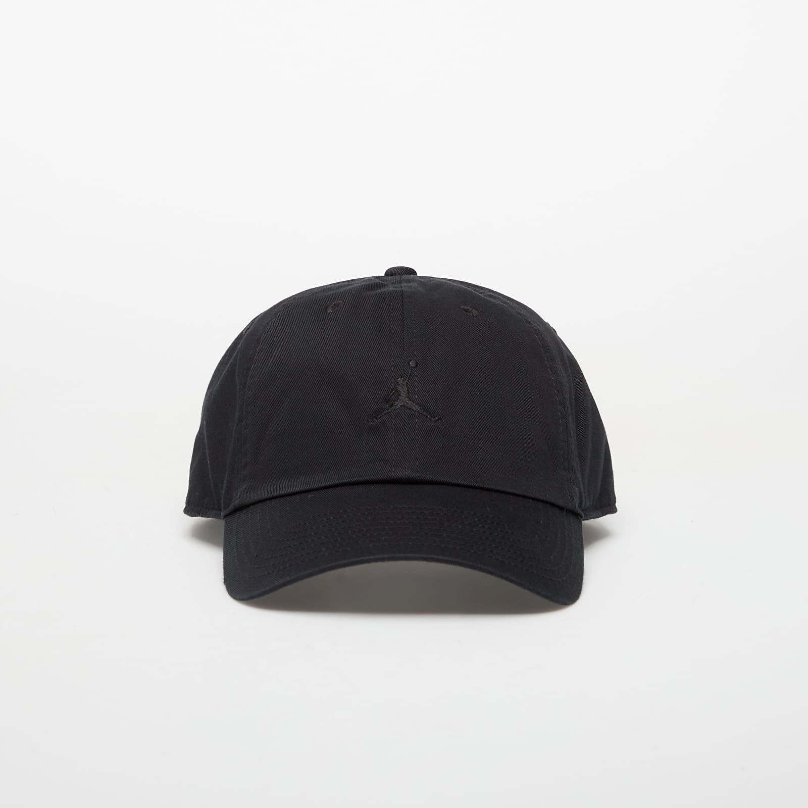 Capac Jordan Club Unstructured Curved-Bill Hat Black/ Black S/M