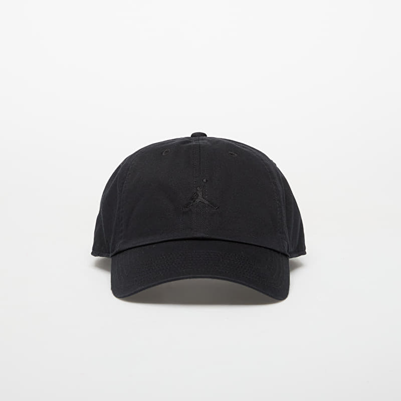 Jordan Club Unstructured Curved-Bill Hat Black/ Black