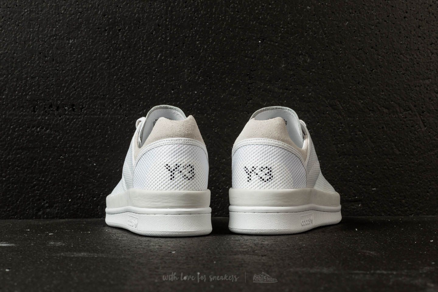 Dámske topánky a tenisky Y-3 Wedge Stan Ftw White/ Core Black/ Ftw White