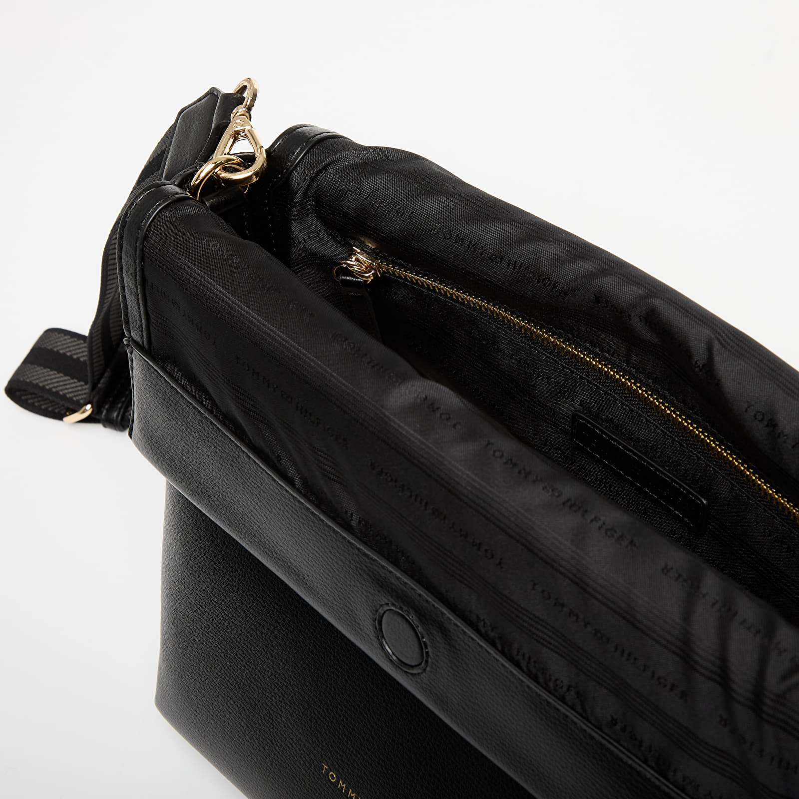 Мъжки чанти за рамо Tommy Hilfiger Logotape Med Crossover Black