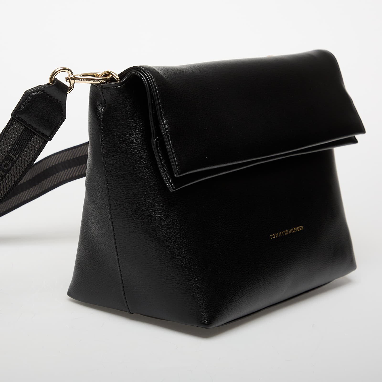 Мъжки чанти за рамо Tommy Hilfiger Logotape Med Crossover Black
