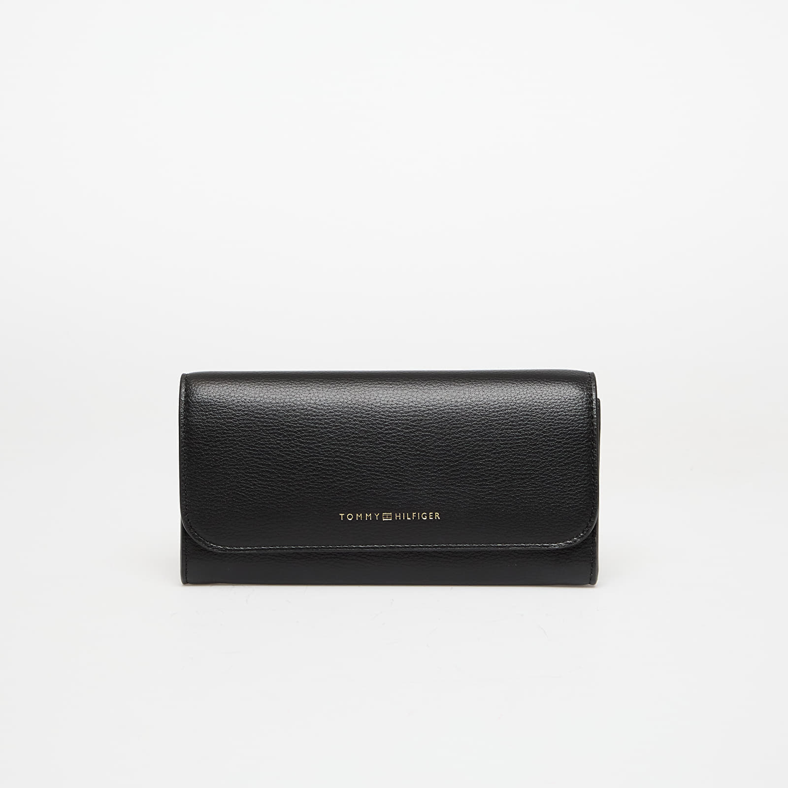 Портфейл Tommy Hilfiger Flag Large Flap Wallet Black Universal