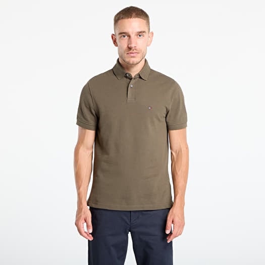 T-skjorte Tommy Hilfiger 1985 Regular Polo Army Green
