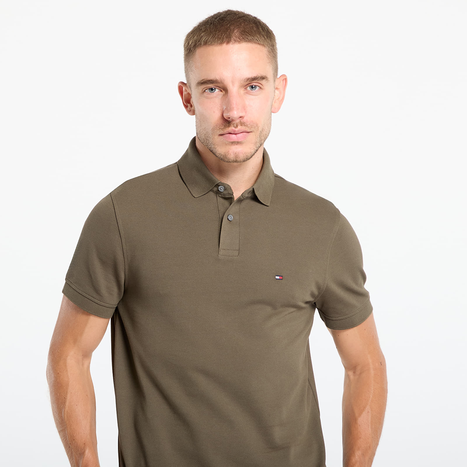 Meeste T-särgid Tommy Hilfiger 1985 Regular Polo Army Green