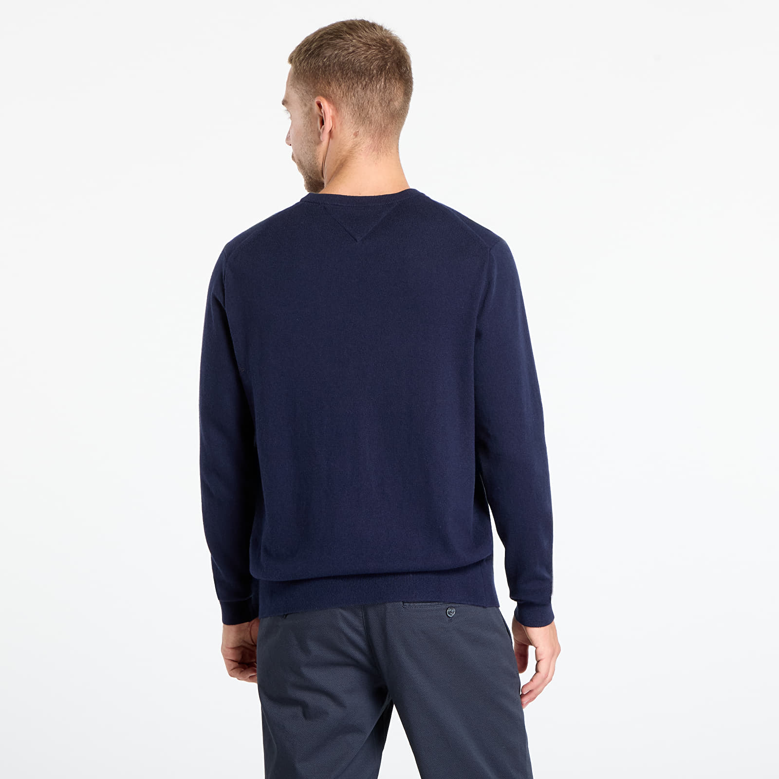 Men's sweaters Tommy Hilfiger Pima Org Cotton Cashmere Crew Neck Navy