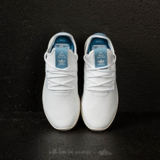 Women s shoes adidas x Pharrell Williams Tennis HU J Ftw White Ftw White Ash Blue Footshop