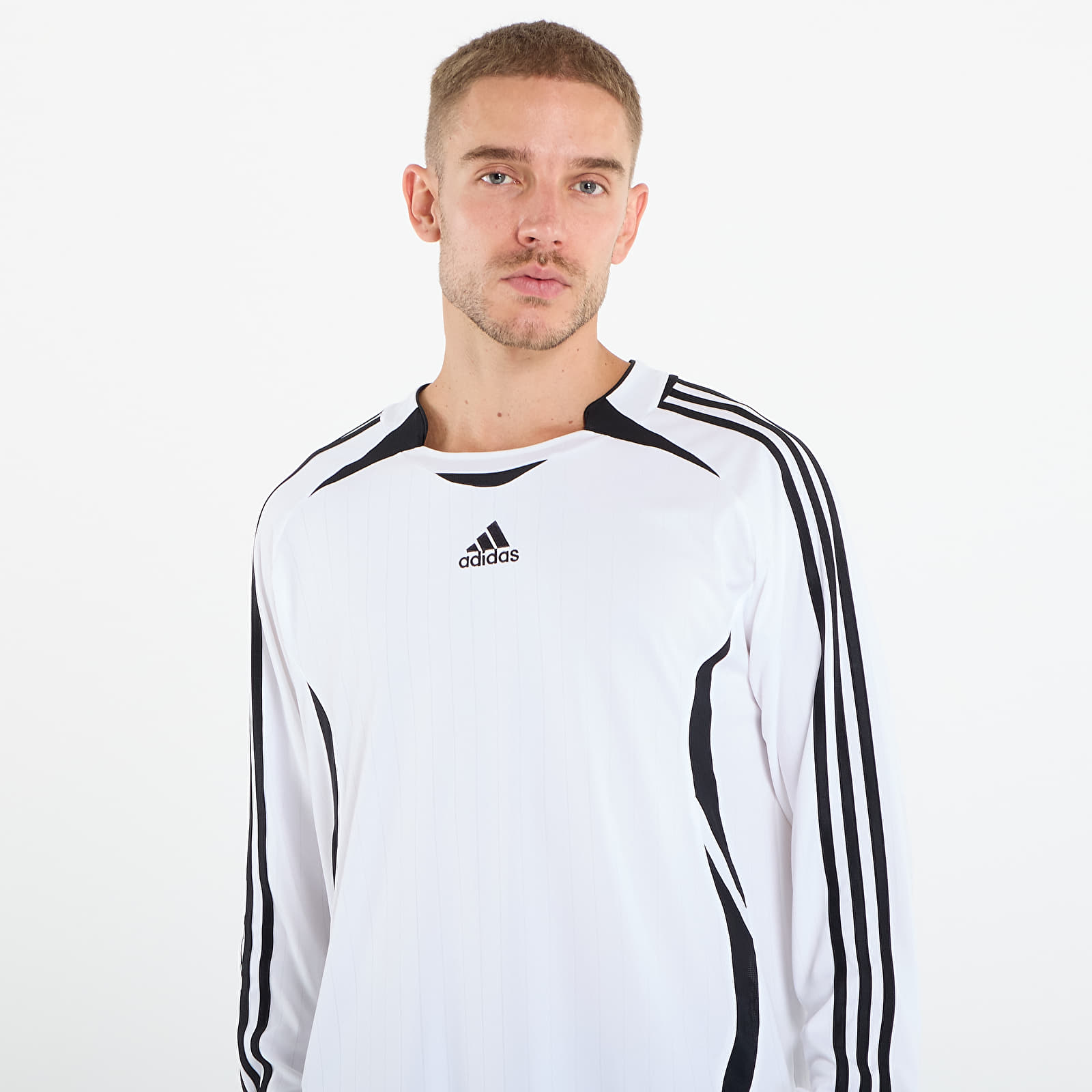T-shirts adidas Teamgeist Adicolor Long Sleeve T-Shirt White