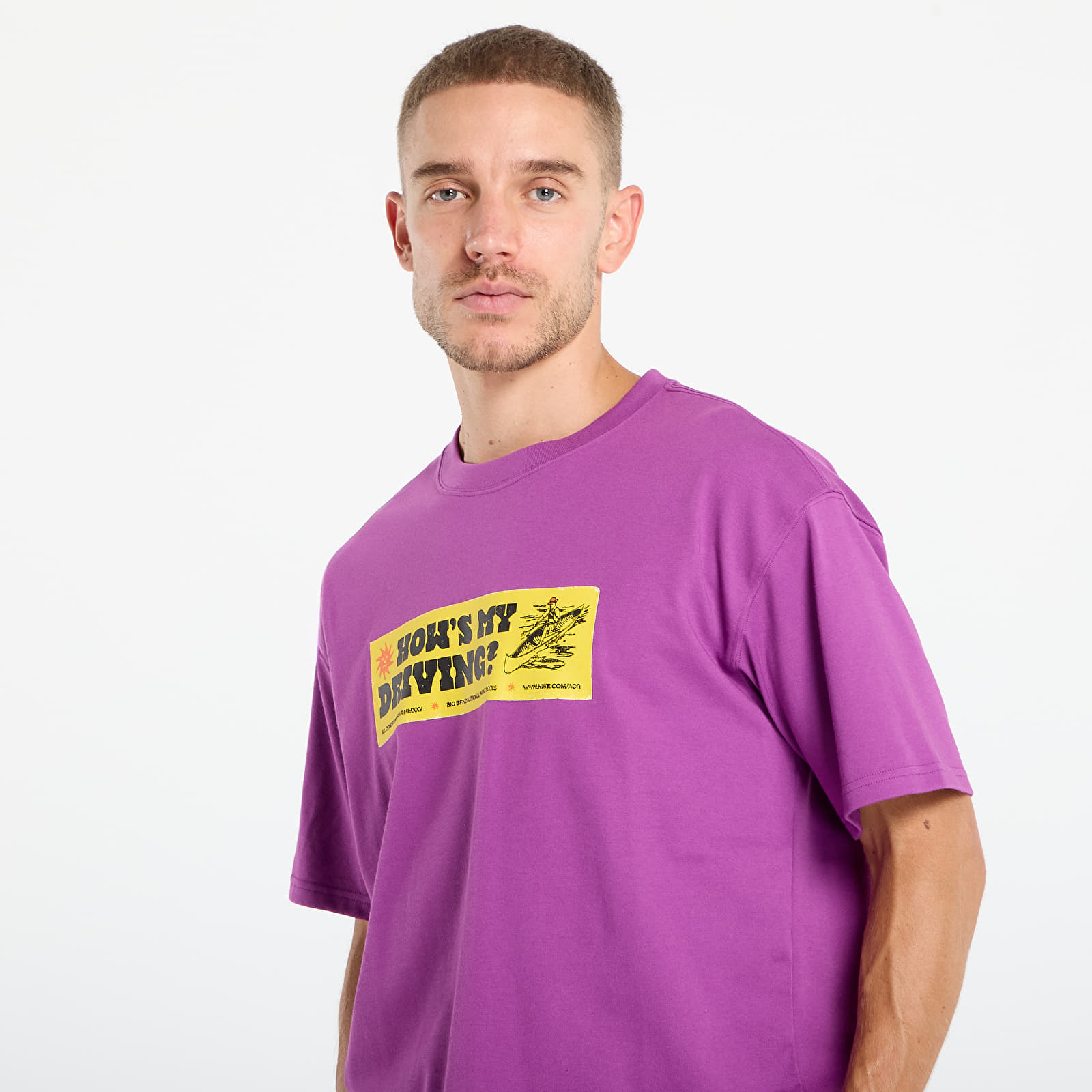T-shirts Nike ACG Men's T-Shirt Bold Berry
