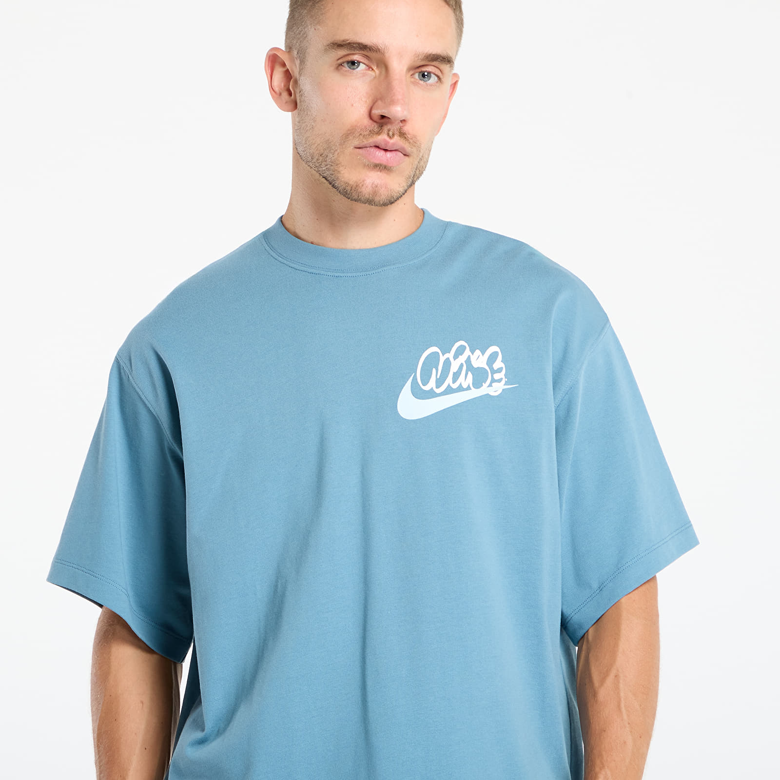 T-shirts Nike Solo Swoosh Men's T-Shirt Smokey Blue