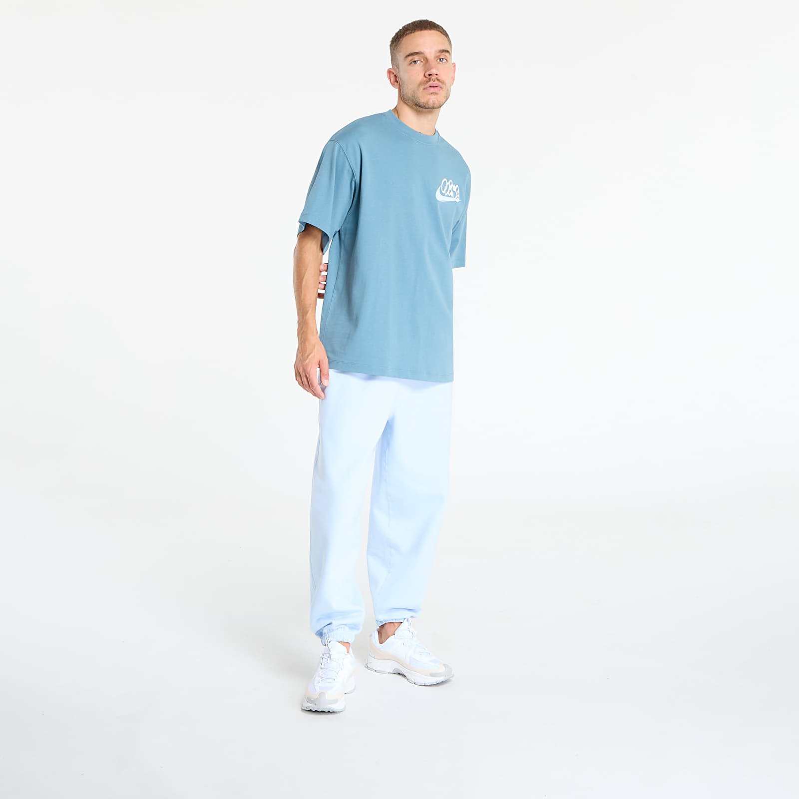 T-shirts Nike Solo Swoosh Men's T-Shirt Smokey Blue