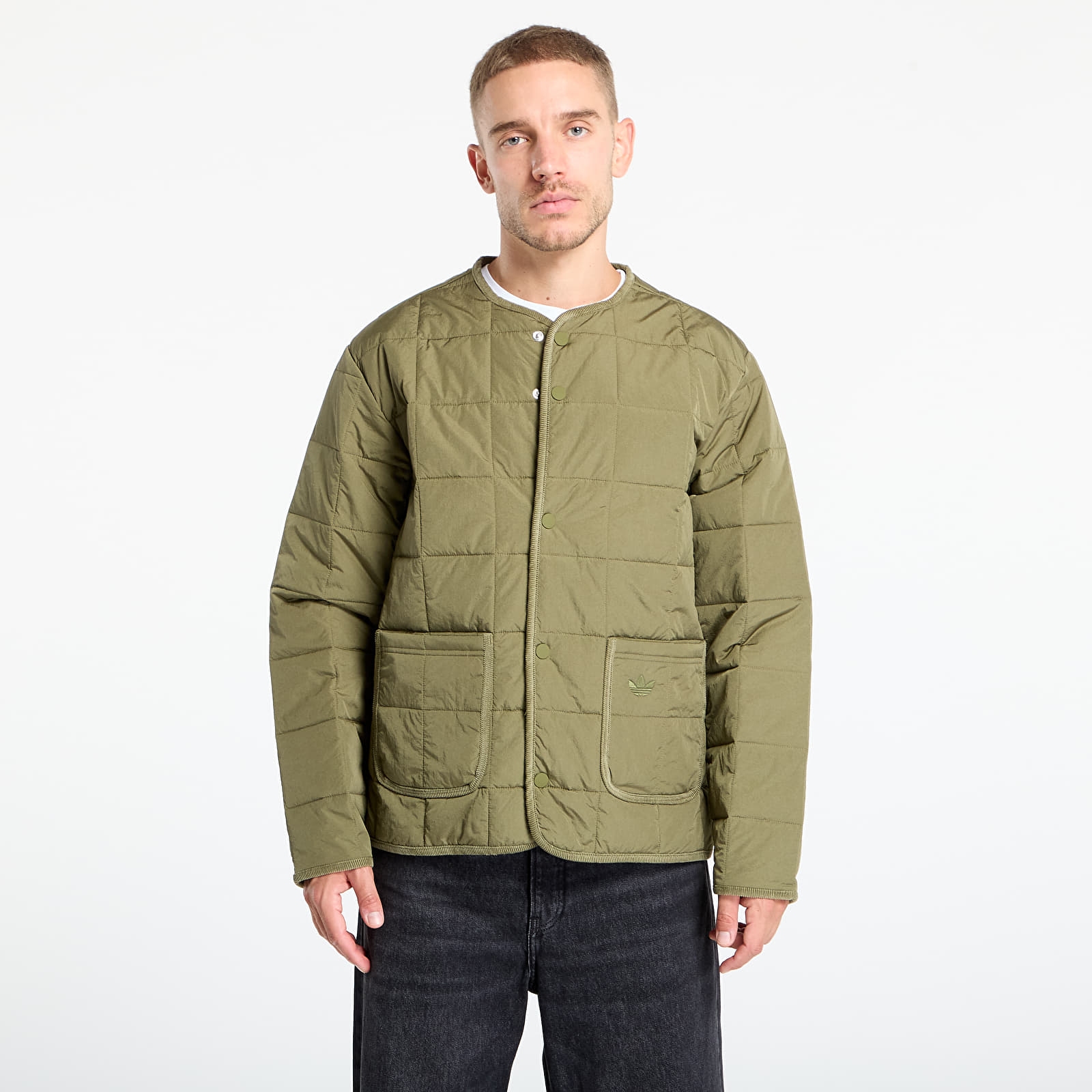 Striukės adidas Originals Quilted Jacket Focus Olive