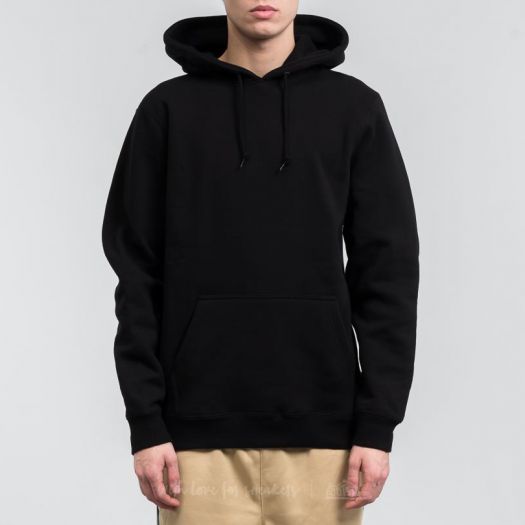Bluzy Stussy Arch Applique Hoodie Black Footshop