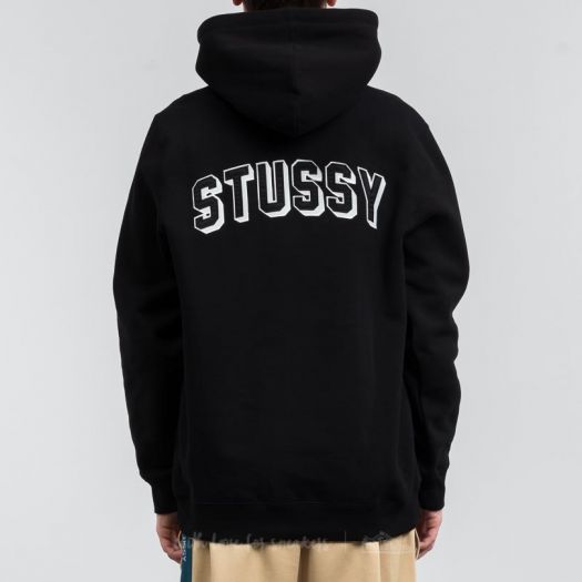 Stussy arch applique hoodie sale