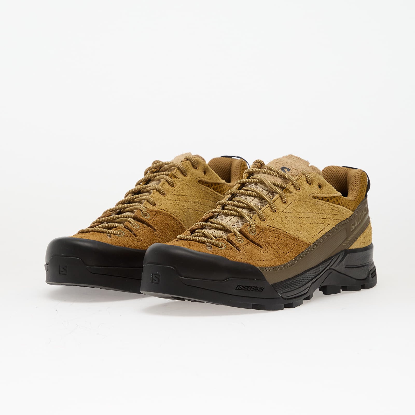 Vyriška avalynė Salomon X-Alp Suede Brbrow/ Woodt/ Sfari