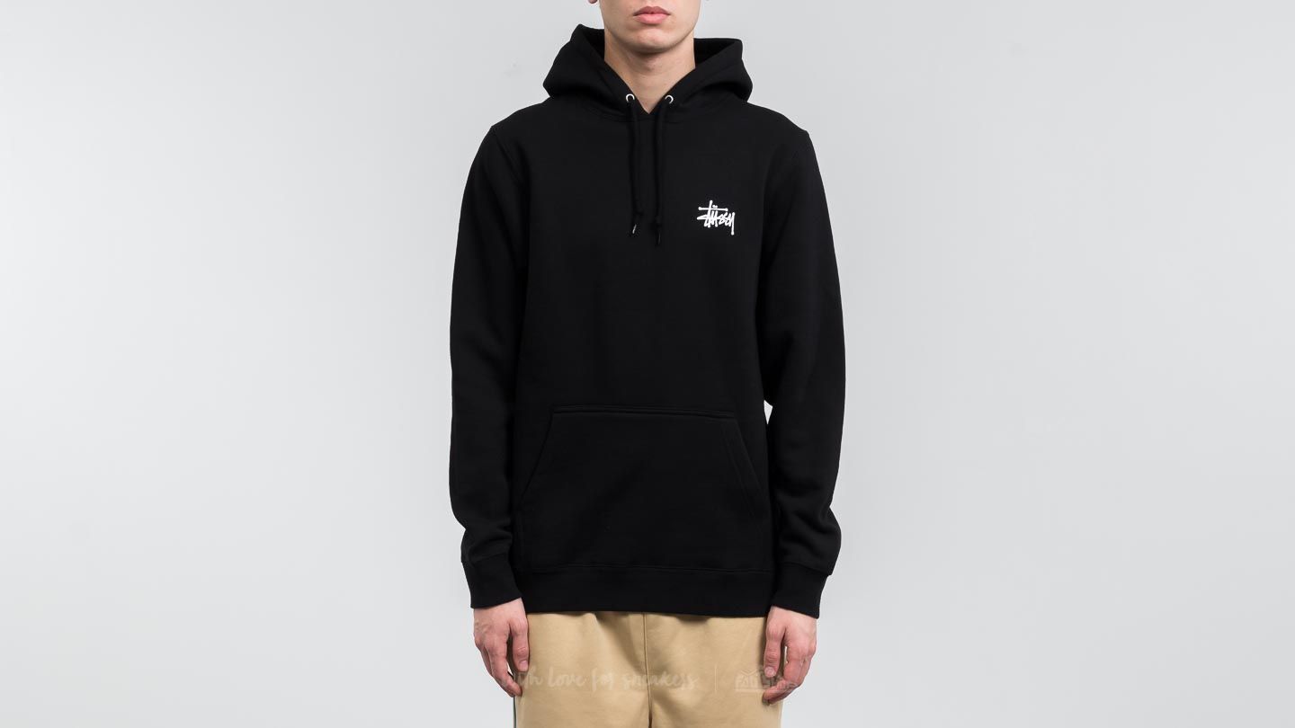 Hoodies en truien Stüssy Basic Hoodie Black