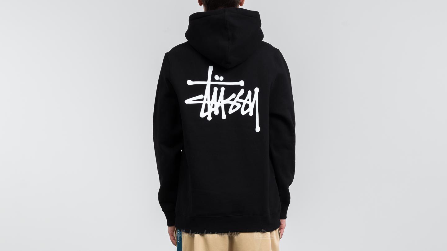 Hoodies en truien Stüssy Basic Hoodie Black