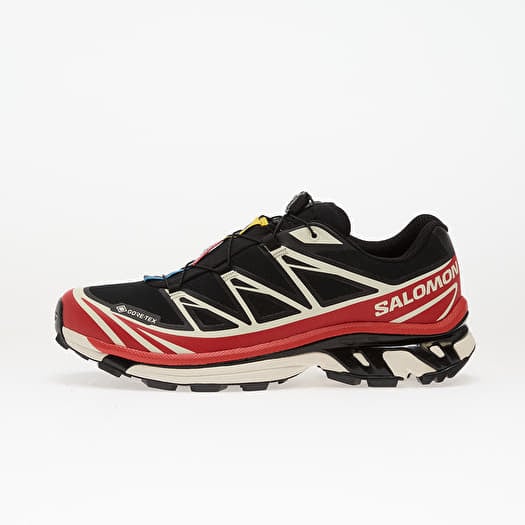 Salomon XT-6 Gtx Black/ Flame Scarlet/ Vanila