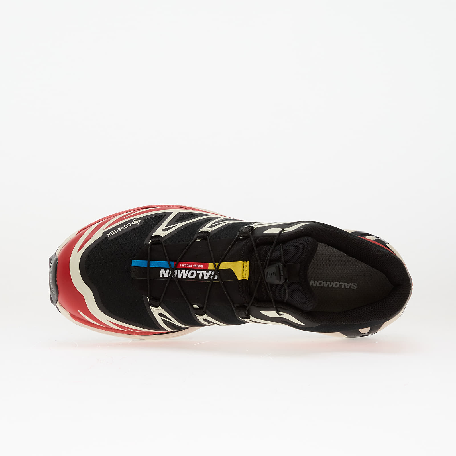 Men's shoes Salomon XT-6 Gtx Black/ Flame Scarlet/ Vanila