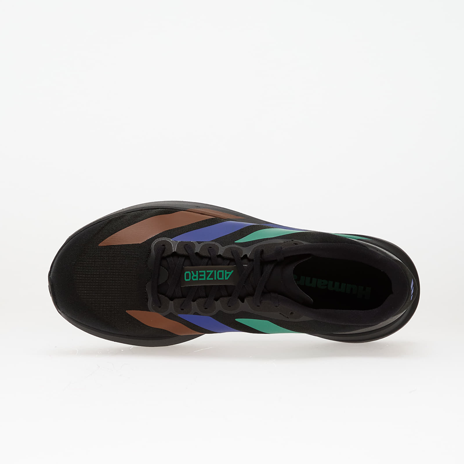 Férfi cipők adidas x Pharrell Williams Humanrace Adizero Evo Sl Core Black/ Secogr/ Semi Lucid Blue